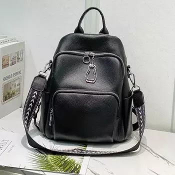 Серебряная фурнитура, 100% натуральная кожа, дорожные женские рюкзаки, верхний слой из воловьей кожи, женские школьные рюкзаки для девочек, сумки