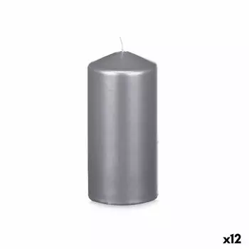 Серебряная Свеча 7 х 15,5 х 7 см (12 единиц)