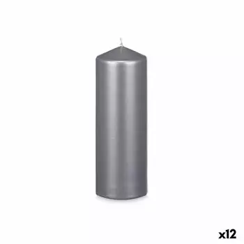 Серебряная Свеча 7 х 20 х 7 см (12 единиц)