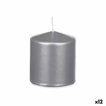 Серебряная Свеча 9 х 10 х 9 см (12 единиц)