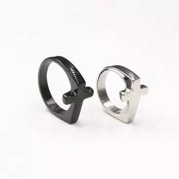 Серебряное кольцо S925, простое мужское и женское полированное кольцо, уличные украшения 5