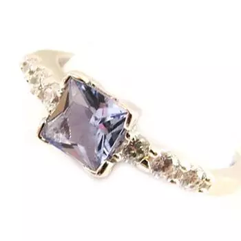 Серебряное кольцо с танзанитом Celestina (5 мм)