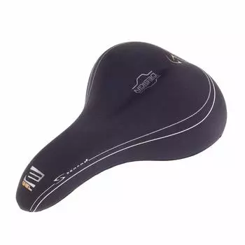 SERFAS Bicycle Saddle Dual Density Lycra Material 27MM x 175MM 652076 E-GEL Men s