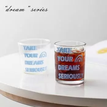 Серия Dream Питьевые стаканы Пинтовые стаканы Кофейные стаканы Барные стаканы Дизайн для холодных напитков Домашние вечеринки Смесительная посуда 301-400ml