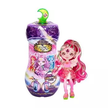 Серия Magic Mixies Shimmerverse, создайте и смешайте магические зелья, чтобы волшебным образом раскрыть свою волшебную фею. Этот прекрасный 6,5-дюймовый сверкающий модный Pixing