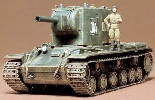 Серия военных миниатюр Tamiya 1/35 КВ-2