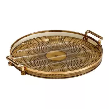 Serving Tray Dessert Tray Platter for Cabinet Kitchen Countertop Living Room янтарь
