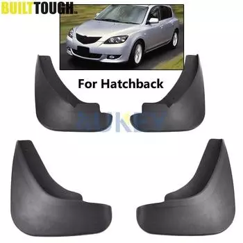 Комплект автомобильных брызговиков для Mazda 3 (BK) Хэтчбек M3 2004-2008 Брызговики Брызговики Брызговики Fender 2005 2006 2007