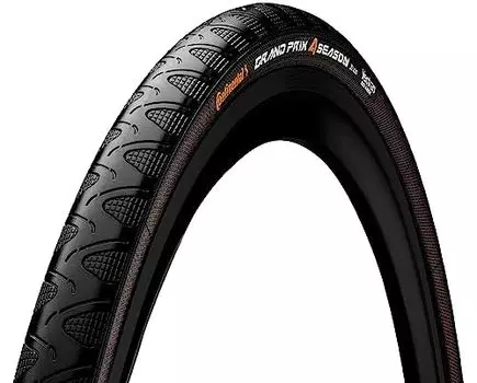 Набор из 2 шт. Continental Grand Prix 700c 4-сезонный черный/черный (700x23c) [Элемент]