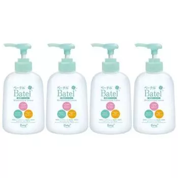 [Set of 4] Betel Moisturizing Lotion 300ml Weakly Acidic, Hypoallergenic, Dry Skin, Sensitive Skin, Non-Alcoholic