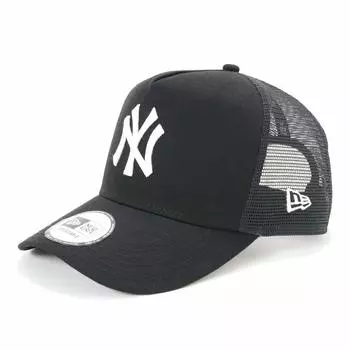 Сетчатая кепка MLB Hat NY FREE 940AF TR NEYYAN BLK SWHI 25J [New Era] Черный/Белый
