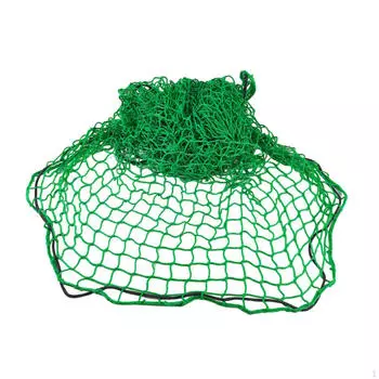Сетчатый органайзер Cargo Net 86,61 x 118,11 дюймов, зеленый нейлоновый дорожный чемодан, универсальный, прочный для