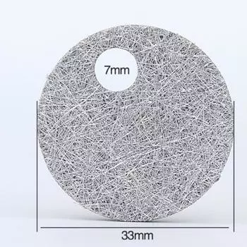 Сетка экрана горелки автомобиля FeCrAl сетка 33 мм диаметр -40°C-1000°C 7 мм отверстие камера сгорания Высокое качество замена CHINA