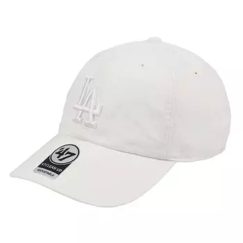 Seven 47 Cap Dodgers Cleanup LA Logo CLEAN UP CAP MENS LADIES Hat Low Cap MLB LOS ANGELES DODGERS Белый x Белый Свободный размер [Forty Brand] Мужской Женский