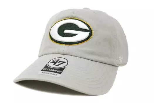 Seven Cap 47 CLEAN UP Green Bay Packers СЕРЫЙ [Forty Brand] серый