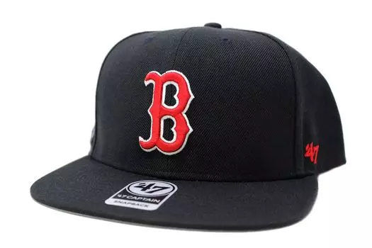 Seven Cap SURE SHOT 47 КАПИТАН MLB Американская лига Бостон Ред Сокс Бостон Ред Сокс [Forty Brand]