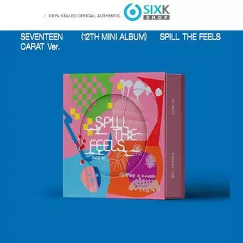 SEVENTEEN 12-й мини-альбом «SPILL THE FEELS»(КАРАТ версия) RANDOM - 1EA
