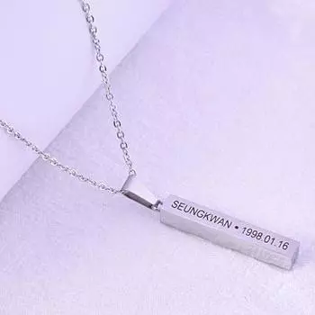 SEVENTEEN Necklace Member Anniversary Accessories Pendant SEVENTEEN CARAT [LIBERTY-M] (SEUNGKWAN)