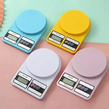 SF400 Kitchen Scales Digital Food Scale High Precision Kitchen Electronic Scale 10kg Digital Baking Food Scale белый