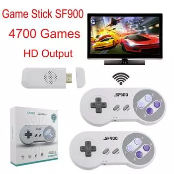 SF900 Consola для Super Nintendo 16-битная игровая приставка 4700 ретро-игр HD видеоигровые консоли для беспроводного контроллера NES SNES 1500 games