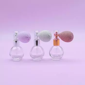Сферический стеклянный флакон для духов объемом 10 мл с распылителем Airbag Glass bottle (without spray head)