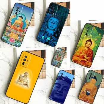 Shakyamuni Buddha Case For POCO X3 X6 F6 Pro M6 X5 F3 F5 M5s Xiaomi 13 14 Ultra 12 Lite 11T 12T 13T Pro Cover POCO X4 Pro 5G