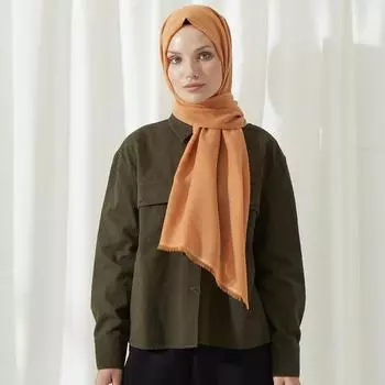 Шаль Miray Bamboo Cotton Оранжевый