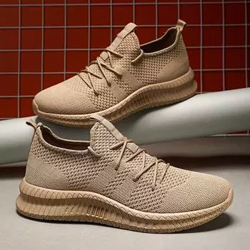 Shallow mouth sports men s shoes, light and breathable large size low-top trendy shoes--lace-up leisure sports shoes 39