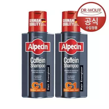 Шампунь Alpecin Caffeine C1, 250 мл, 2 шт.