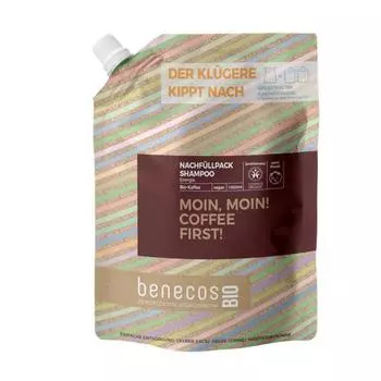 Шампунь Benecos Bio Energy Coffee Refill 1 л