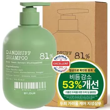 Шампунь Biaour Brewer s Yeast 810,000PPM Dandruffy Oily Hair Loss, 1 шт., 500 мл