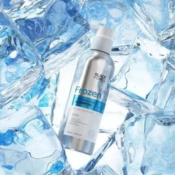 Шампунь Black Foret Frozen Hair Loss Symptoms Relief 500 мл Выберите 1 из 2 типов (Прохладное и глубокое очищение, укрепление и баланс кожи головы) Blackforet Frozen Scalp Strengthening & Balance