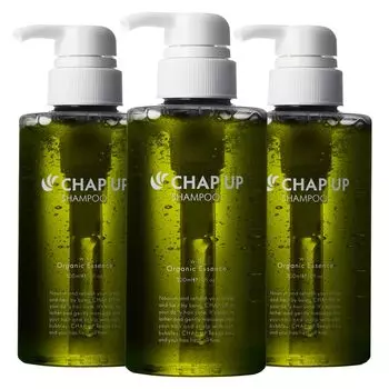 Шампунь CHAPUP CU 300 мл x 3 бутылки Уход за кожей головы Органический аминокислотный шампунь для кожи головы Очищение пор кожи головы Массаж кожи головы Органический шампунь для мужчин без силикона