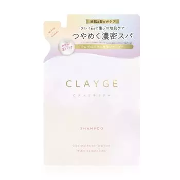 Шампунь CLAYGE PS Pearl Shine Для блестящих и послушных волос с ароматом белого абрикоса и мускуса Сменный блок 400 мл и чистый