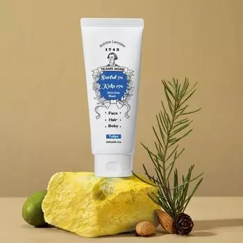 Шампунь для плавания Tim s More Sulfur Kelp All-in-One, гель для душа, 200 мл, удаляет хлор, 1 шт.