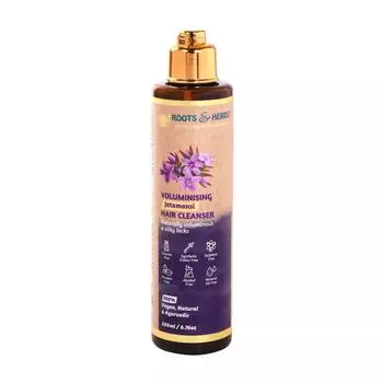 Шампунь для придания объема с Джатаманси (200 мл), Voluminising Jatamansi Hair Cleanser, Roots & Herbs 36.5625