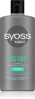 Шампунь для придания объема тонким волосам для мужчин TU прозрачный