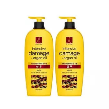 Шампунь для волос Elastine Moroccan Argan Oil Damage, 680 мл, 2 шт.