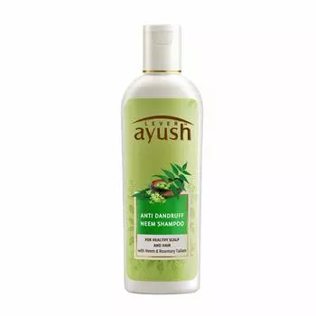 Шампунь для волос против перхоти с Нимом (175 мл), Anti Dandruff Neem Shampoo, Lever Ayush 12.03125