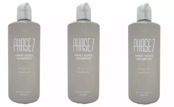 Шампунь для волос Shiseido Genic Phase 7 1000 мл Beauty Salon [Набор 3]
