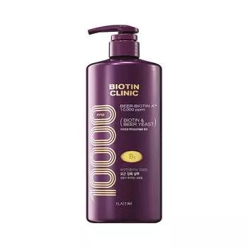 Шампунь Elastin Biotin Clinic Brewer s Yeast 1000 мл, 1 шт., 1 л