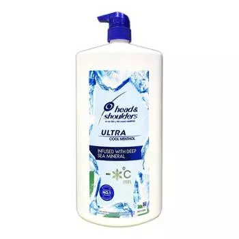 Шампунь Head & Shoulders Ultra Cool Menthol 1800 мл, 1,8 л, 1 шт.