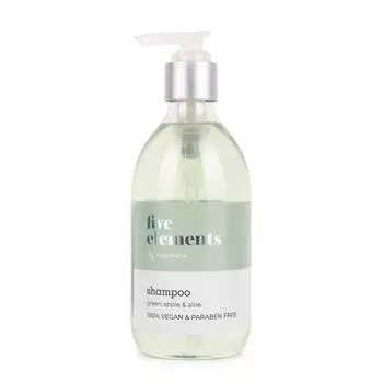 Шампунь Kimirica Five Elements Green Apple & Aloe с натуральными экстрактами для мягкости и гладкости волос, 300 мл