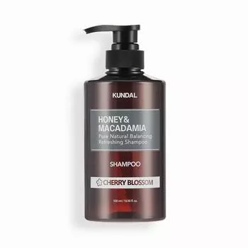 Шампунь Kundal Nature с ароматом цветущей вишни, 500 мл, 4 шт.