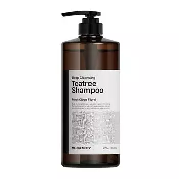 Шампунь Medi Remedy Tea Tree Deep Cleansing Oily Care с ароматом свежего цитрусового и цветочного масла, 1 шт., 1 л