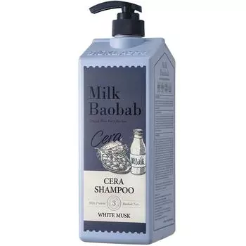 Шампунь Milk Baobab Cera с ароматом белого мускуса, 1,2 л, 1 шт.