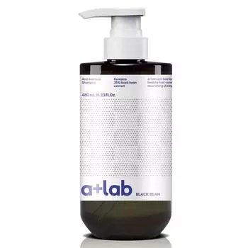 Шампунь от выпадения волос A Plus Lab Black Bean с травяным ароматом, 480 мл, 1 шт.