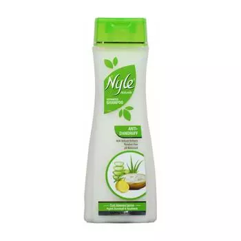 Шампунь против перхоти (400 мл), Shampoo Anti-Dandruff Lemon Aloe Vera, Nyle Naturals 17.65625