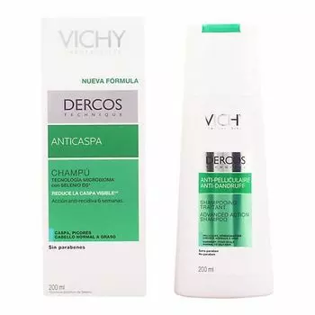 Шампунь против перхоти Dercos Vichy для жирных волос (200 мл)