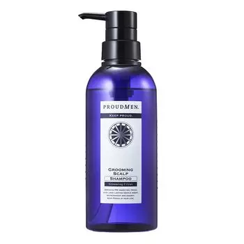 Шампунь Proud Men Grooming Scalp Shampoo Grooming Citrus Scent 400 мл в Scalp Sweat Amino Acid [Новая формула] Мужской квази-препарат [Обновлено в 2023 году]